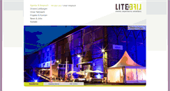 Desktop Screenshot of litelife-eventagentur.de